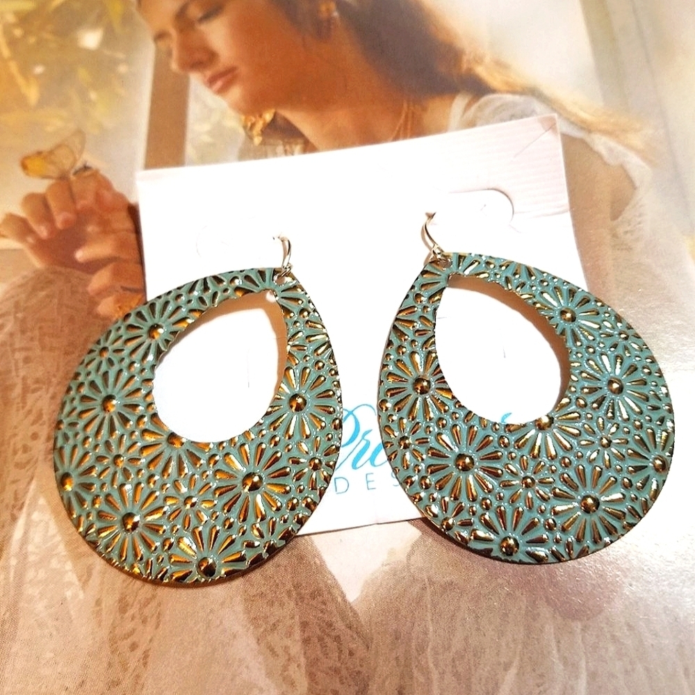 NEW Premier Designs Bohemian Large Dangle Earrings